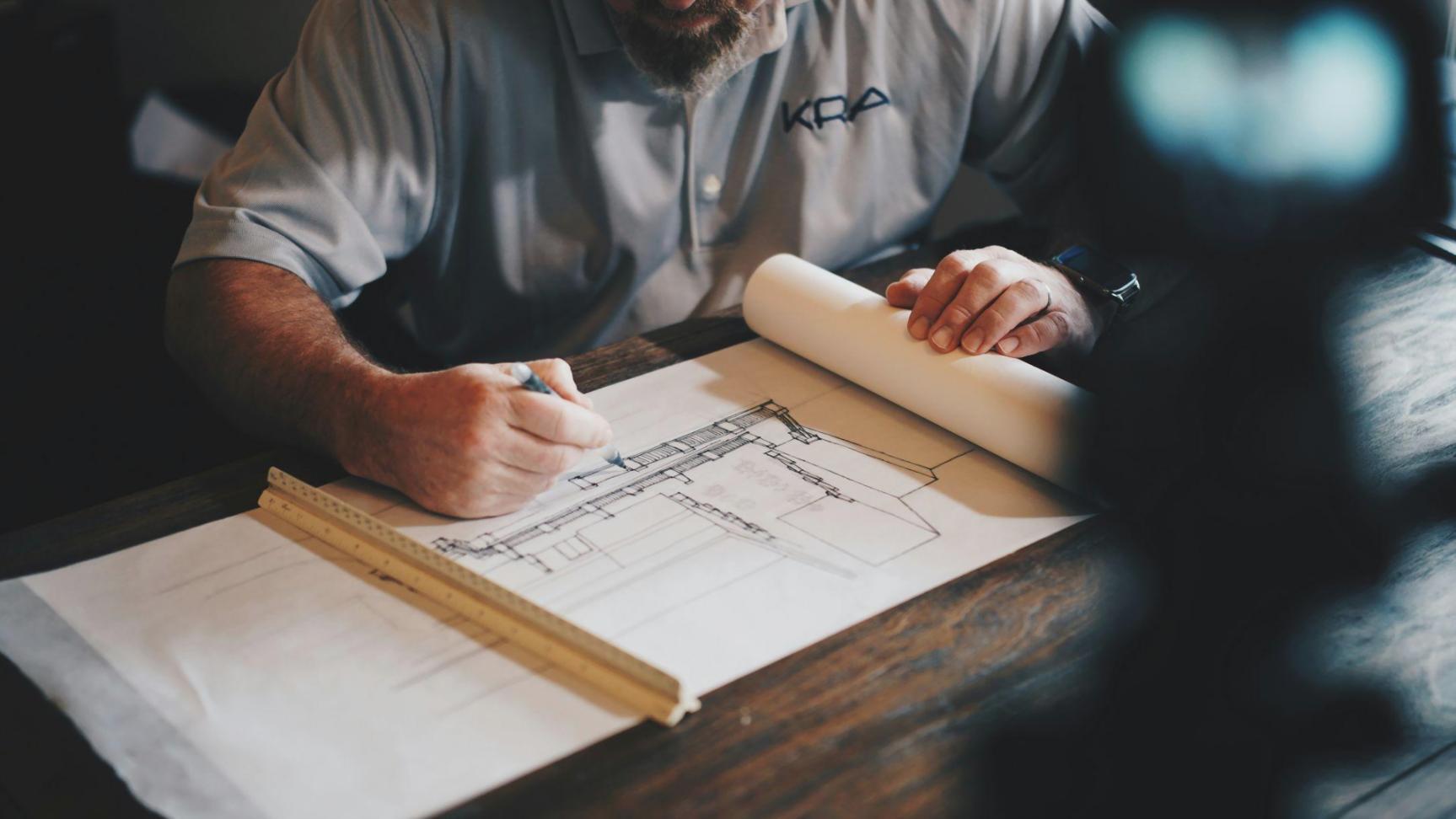 Professional analyzing business data and financial reports